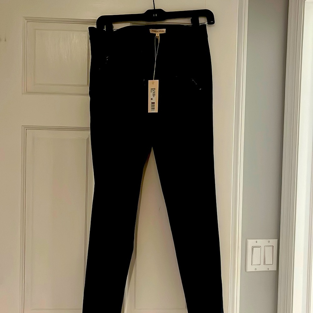 Rebecca taylor nwt ava pant size 4 navy